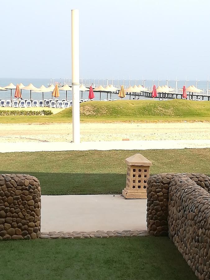 Sea View Chalet With Garden At Porto South Beach - Families Only Ain Sukhna Exterior foto