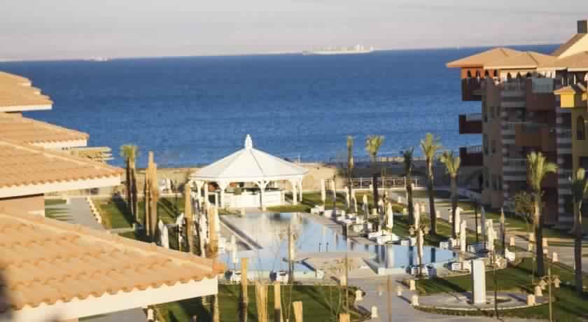 Sea View Chalet With Garden At Porto South Beach - Families Only Ain Sukhna Exterior foto